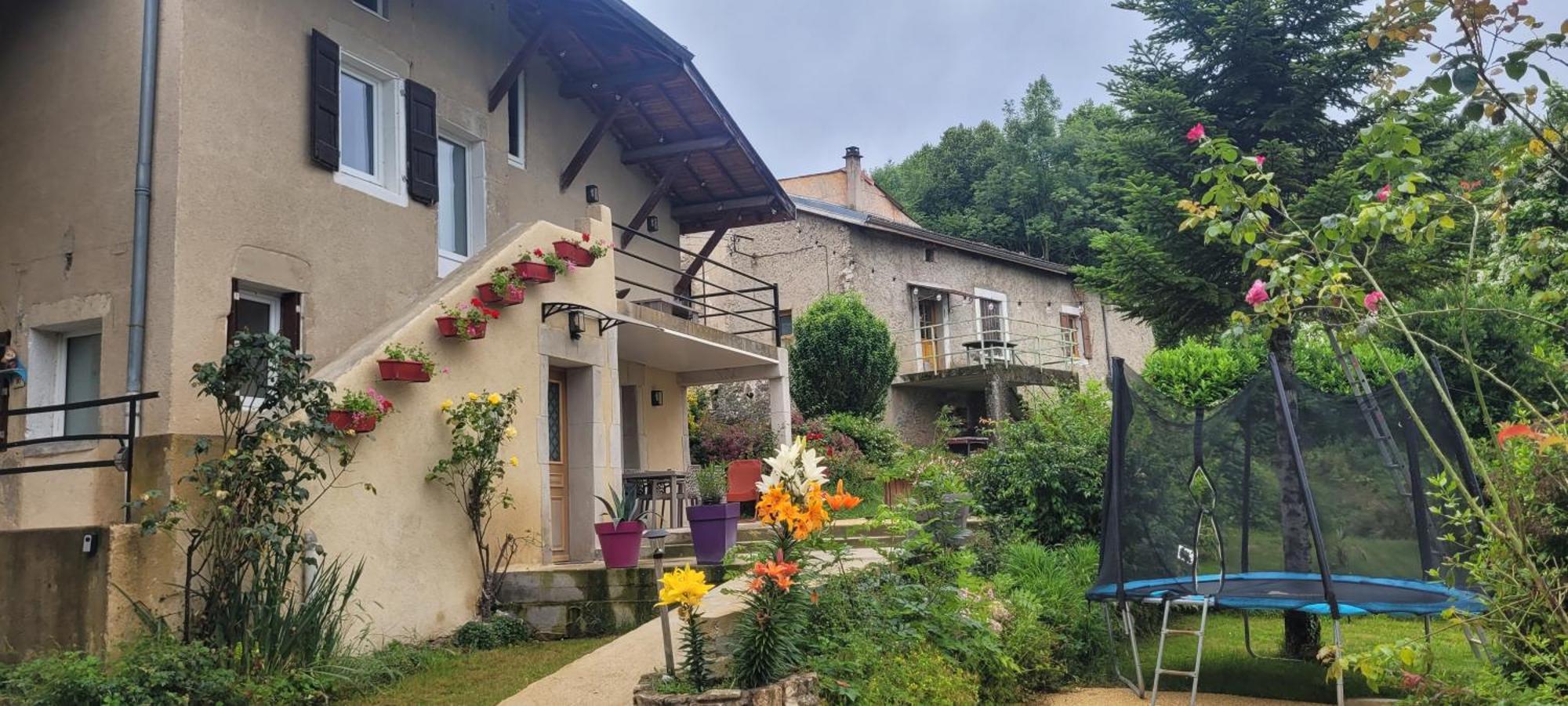 Villa Gite Spa Blanche Neige Vercors Hostun Exterior foto